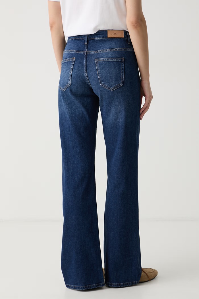 Ρούχα Joop! Τζιν wide leg Γυναικεία 30104372 σκούρο μπλε