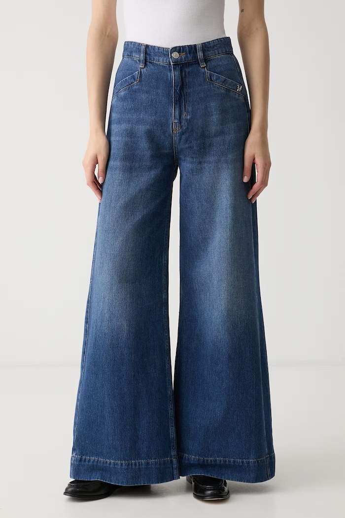 Joop! Τζιν wide leg Γυναικεία μπλε 30104368