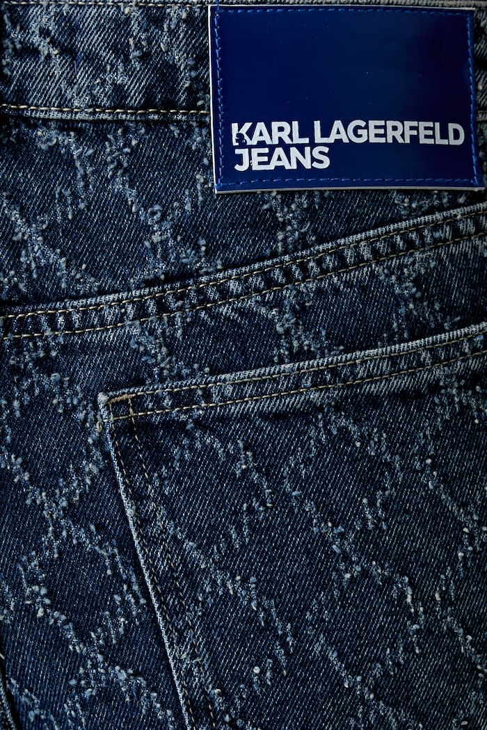 Karl Lagerfeld Jeans ίσια Γυναικεία μπλε B3W10038