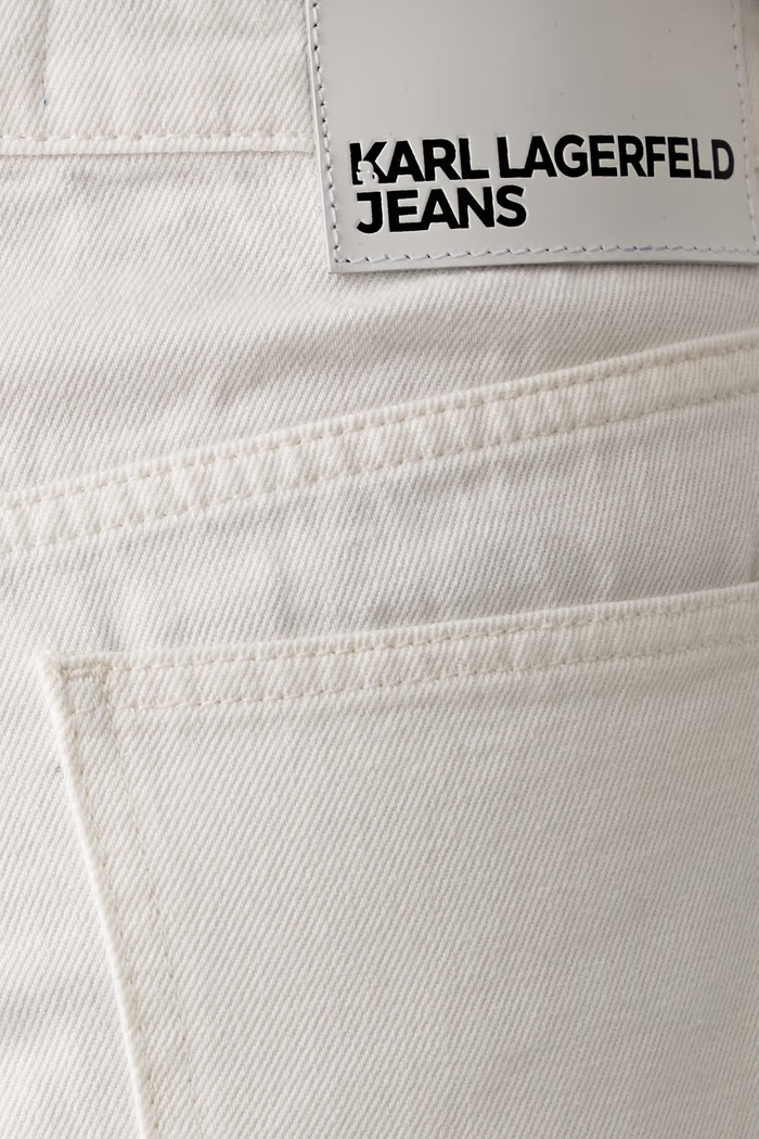 Karl Lagerfeld Jeans ίσια Γυναικεία μπεζ B3W10037