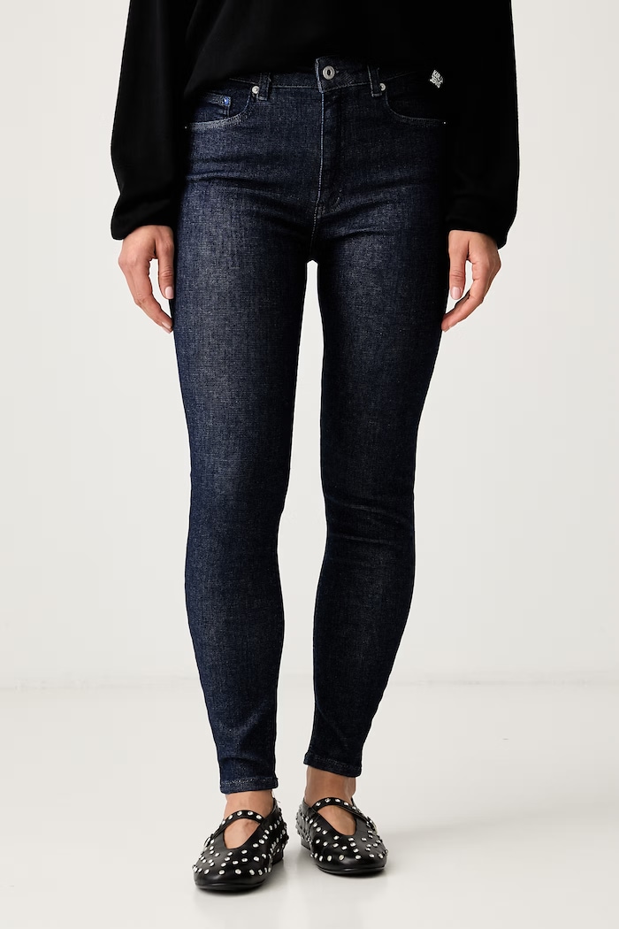 Karl Lagerfeld Jeans skinny da donna blu navy B3W10010