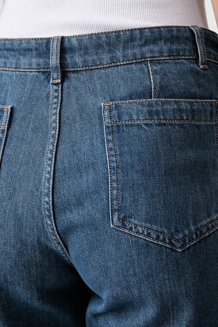 A.P.C. Victoria jeansy relaxed fit damskie COHPU.F09250 niebieski