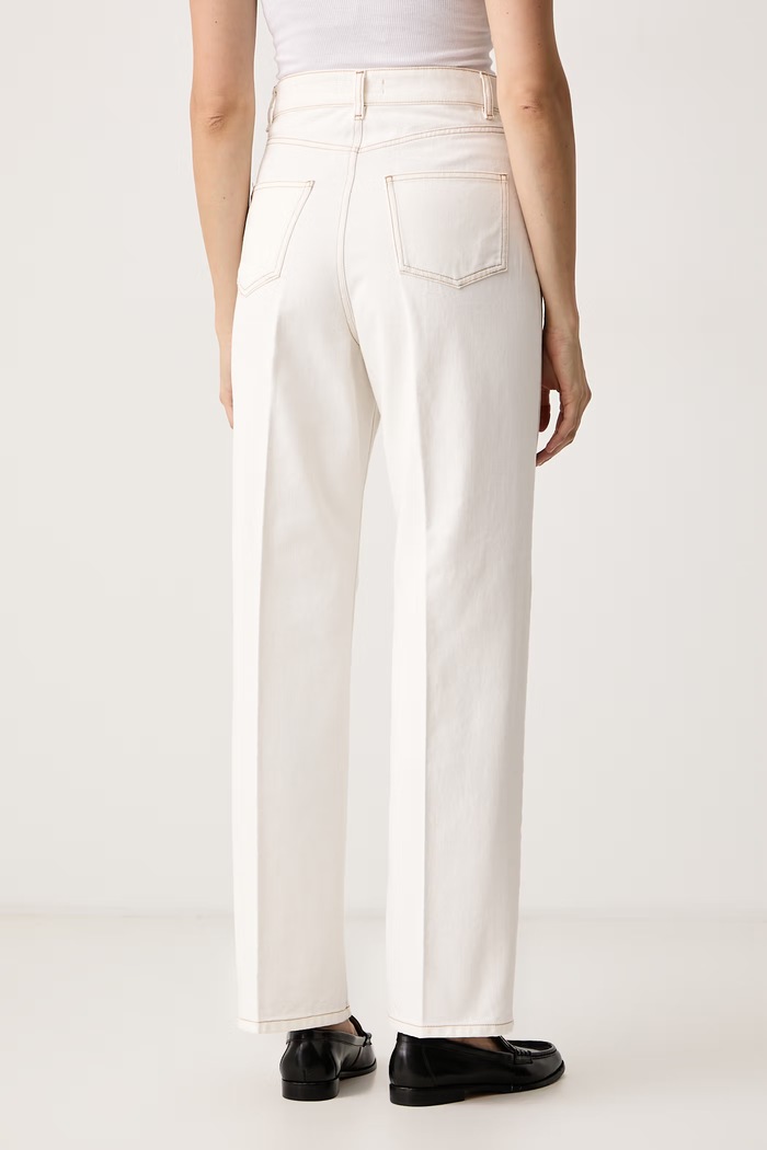 Одежда Twinset Джинсы straight для женщин 262TT2510 бежевый