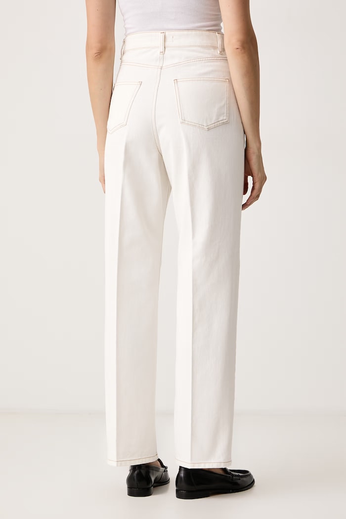 Одежда Twinset Джинсы straight для женщин 262TT2510 бежевый