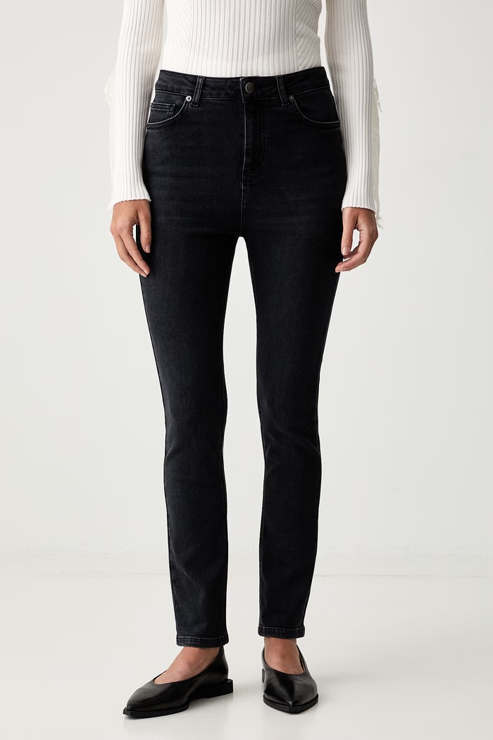 Twinset skinny traperice za žene crna 262TP2610