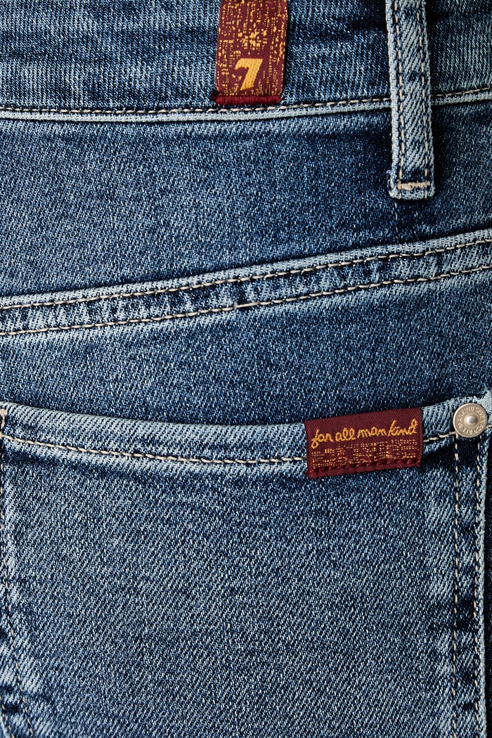 7 FOR ALL MANKIND jeansy straight damskie niebieski 7UD00120