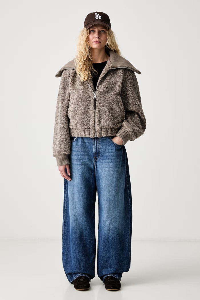 7 FOR ALL MANKIND jeansy relaxed fit damskie 7UF70E52 niebieski AW26
