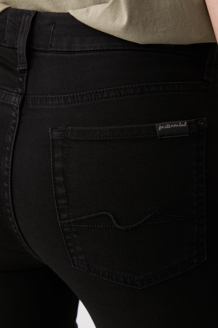 7 FOR ALL MANKIND jeansy bootcut damskie czarny 7E033C43