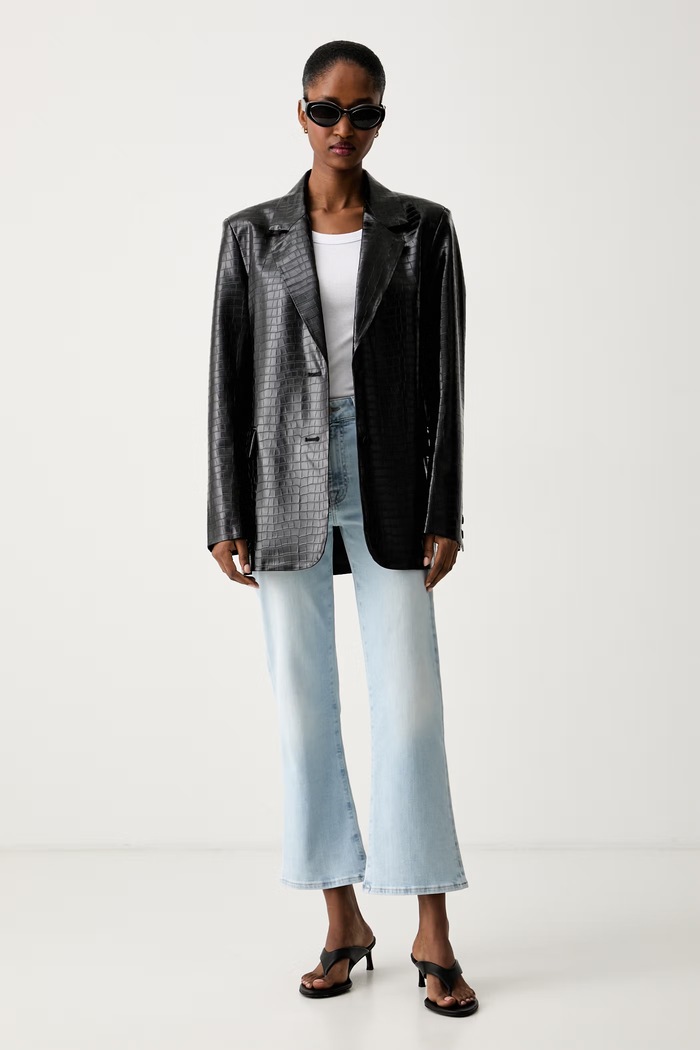 7 FOR ALL MANKIND jeansy bootcut damskie 7UCK0C12 niebieski AW26