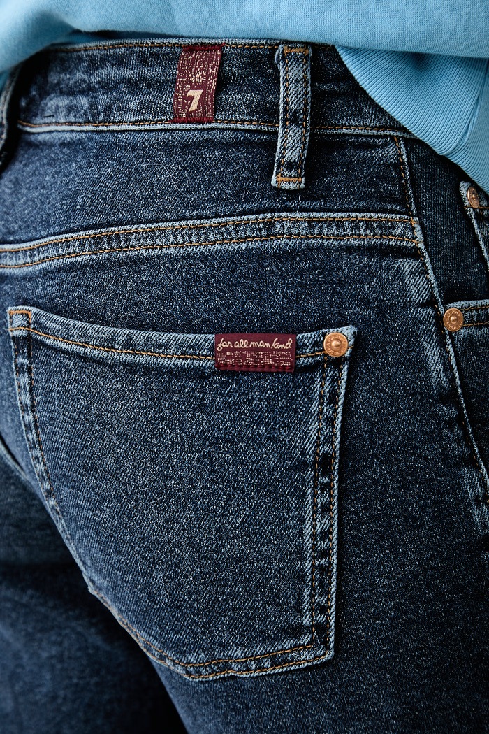 7 FOR ALL MANKIND jeansy regularne damskie niebieski 7UD00A91