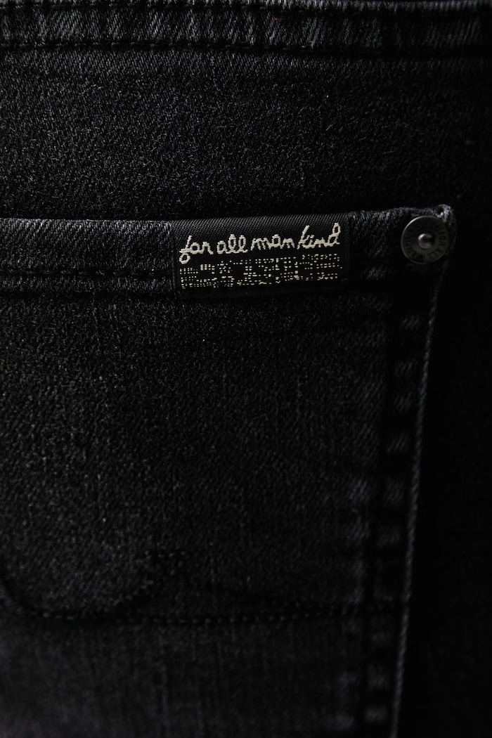 Jeansy flare damskie 7 FOR ALL MANKIND czarny 7U040B68