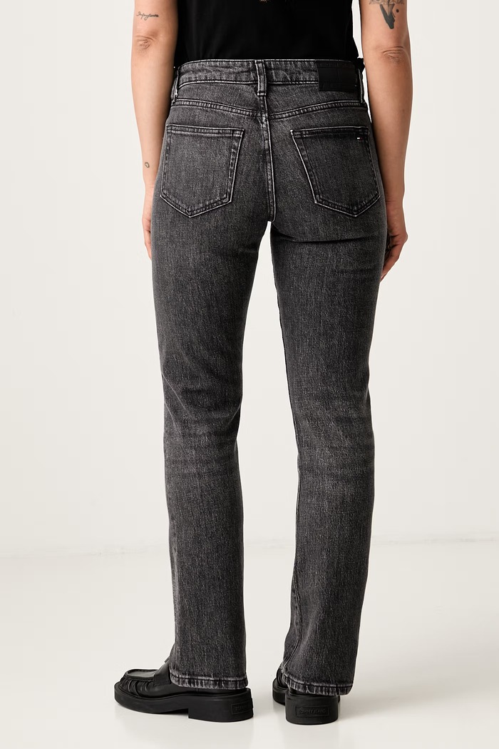 Odjeća Tommy Jeans slim fit traperice za žene DW0DW23469 crna