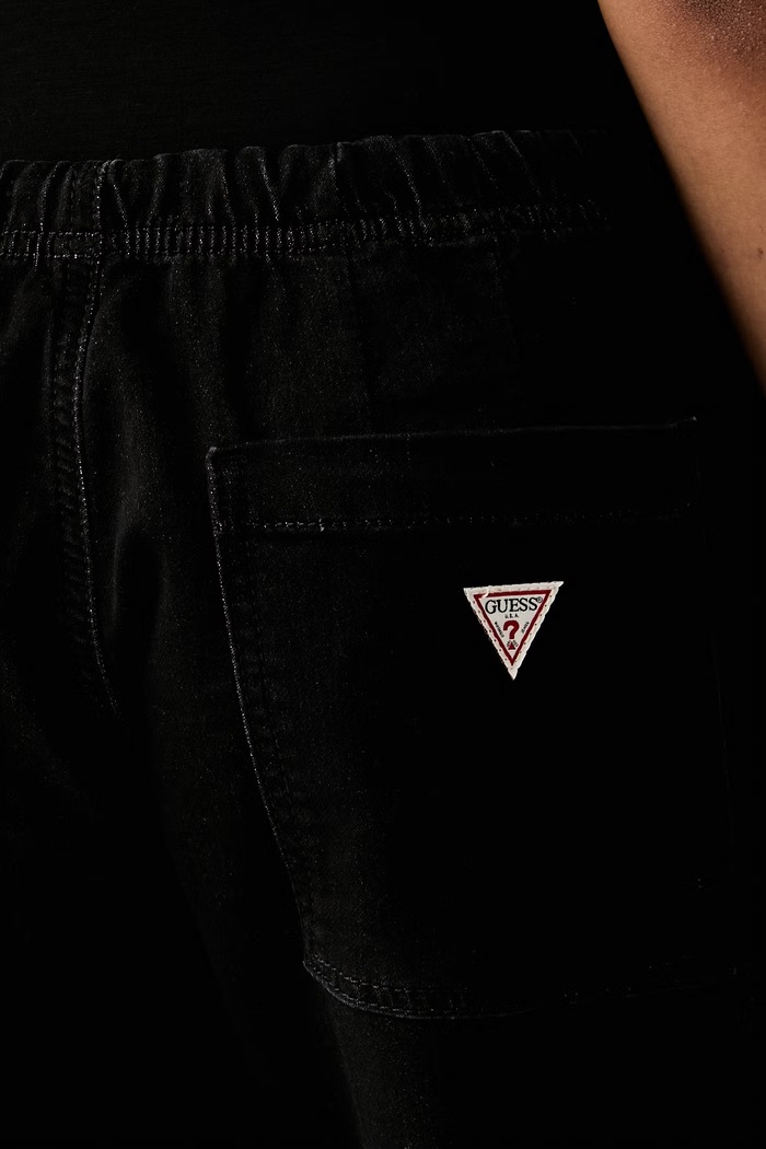 Guess Jeans jogger džíny dámské W6YA2J.D1192 černá