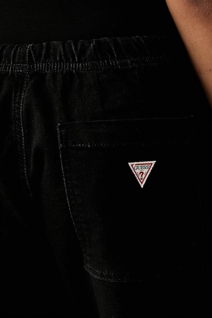 Guess Jeans jogger džíny dámské W6YA2J.D1192 černá