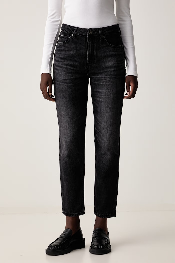 Guess Jeans rifle mom fit dámske čierna W6YA0D.D1148