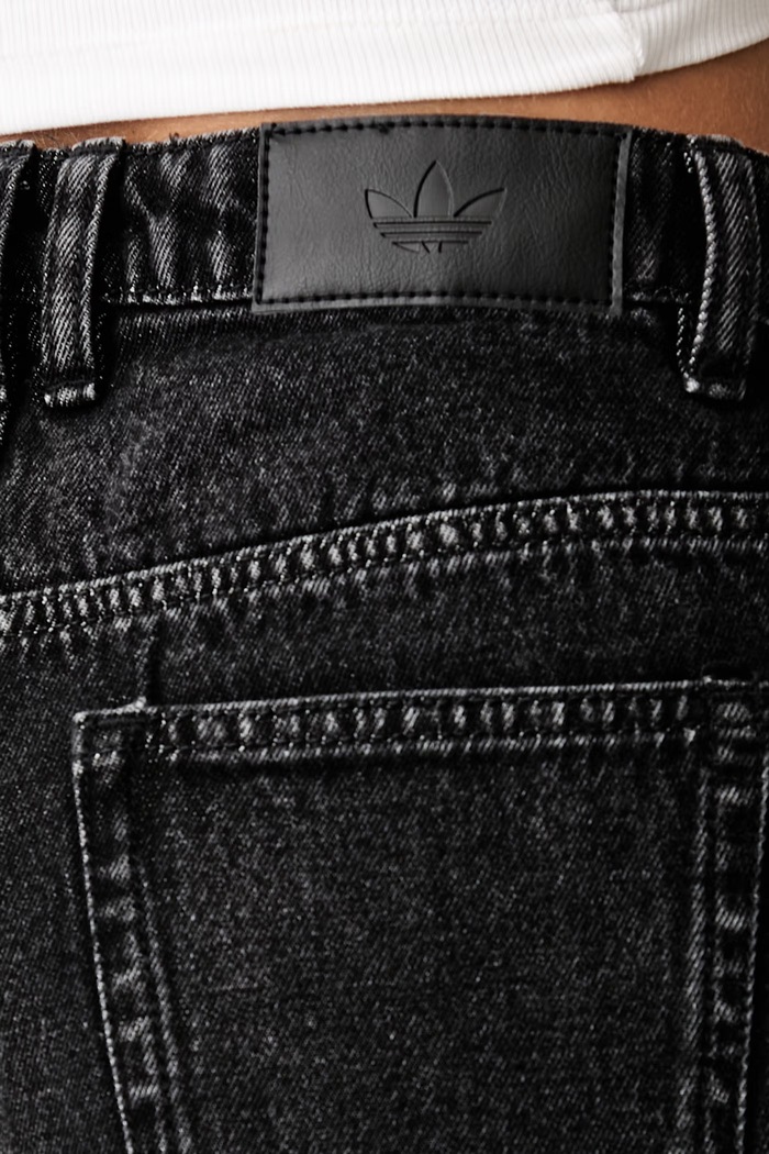 adidas Originals straight kavbojke ženske Firebird črna KQ6488