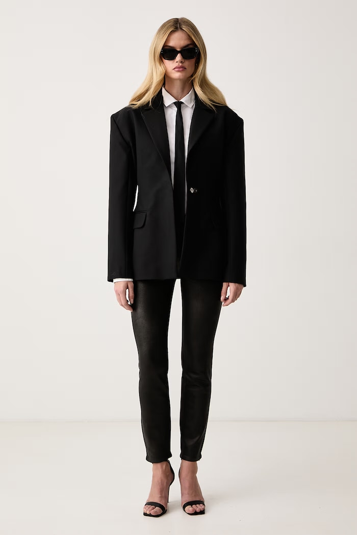 Guess Дънки skinny дамски 1981 SKINNY W6BA46.D2586 черен AW26