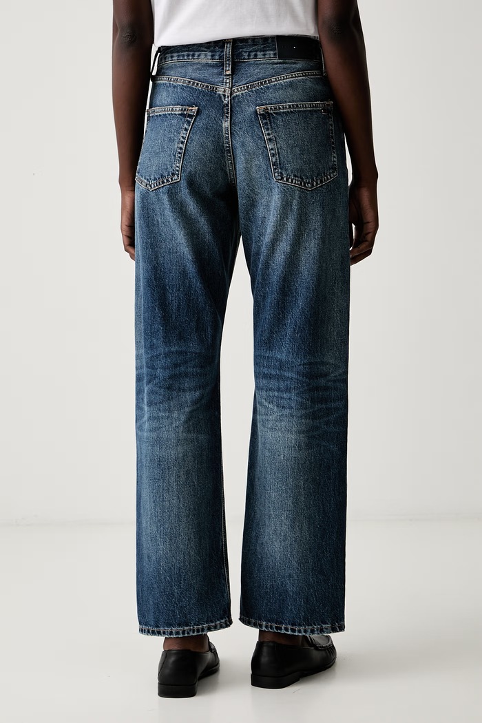 Oblečenie Tommy Hilfiger rifle straight dámske WW0WW50963 tmavomodrá