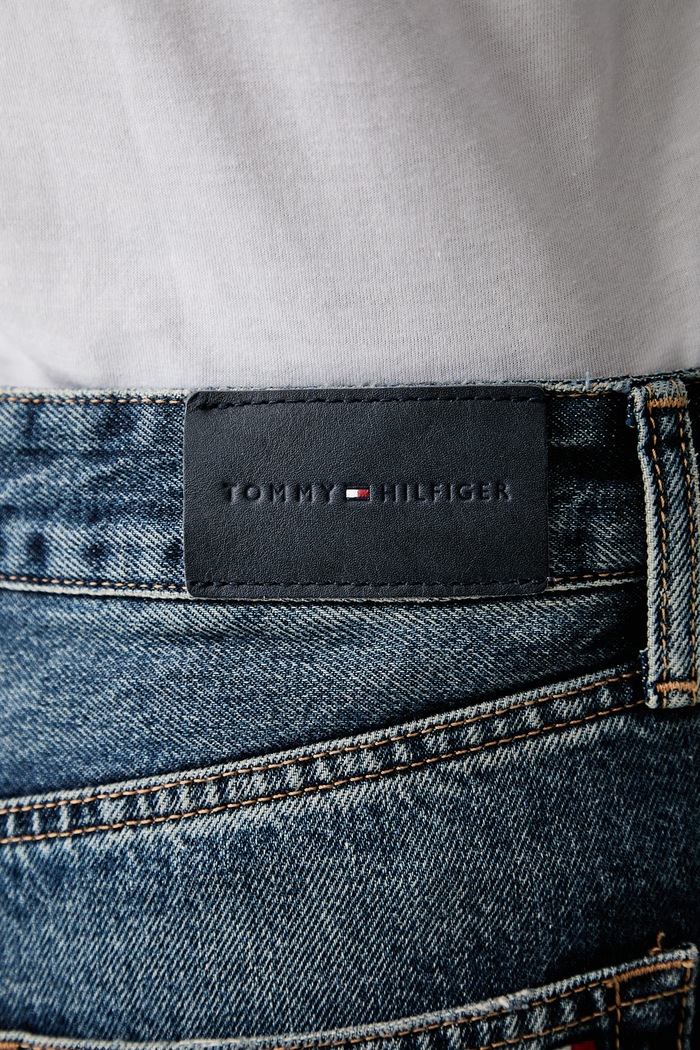 Tommy Hilfiger rifle straight dámske tmavomodrá WW0WW50963