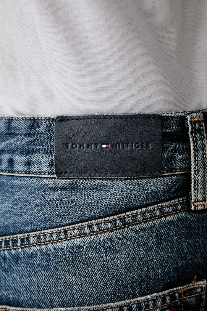 Tommy Hilfiger rifle straight dámske tmavomodrá WW0WW50963