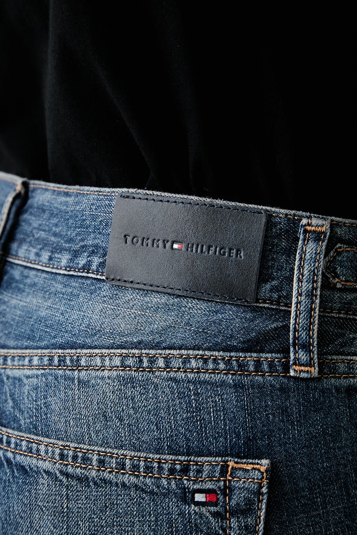 Tommy Hilfiger flare kavbojke ženske WW0WW49963 mornarsko modra