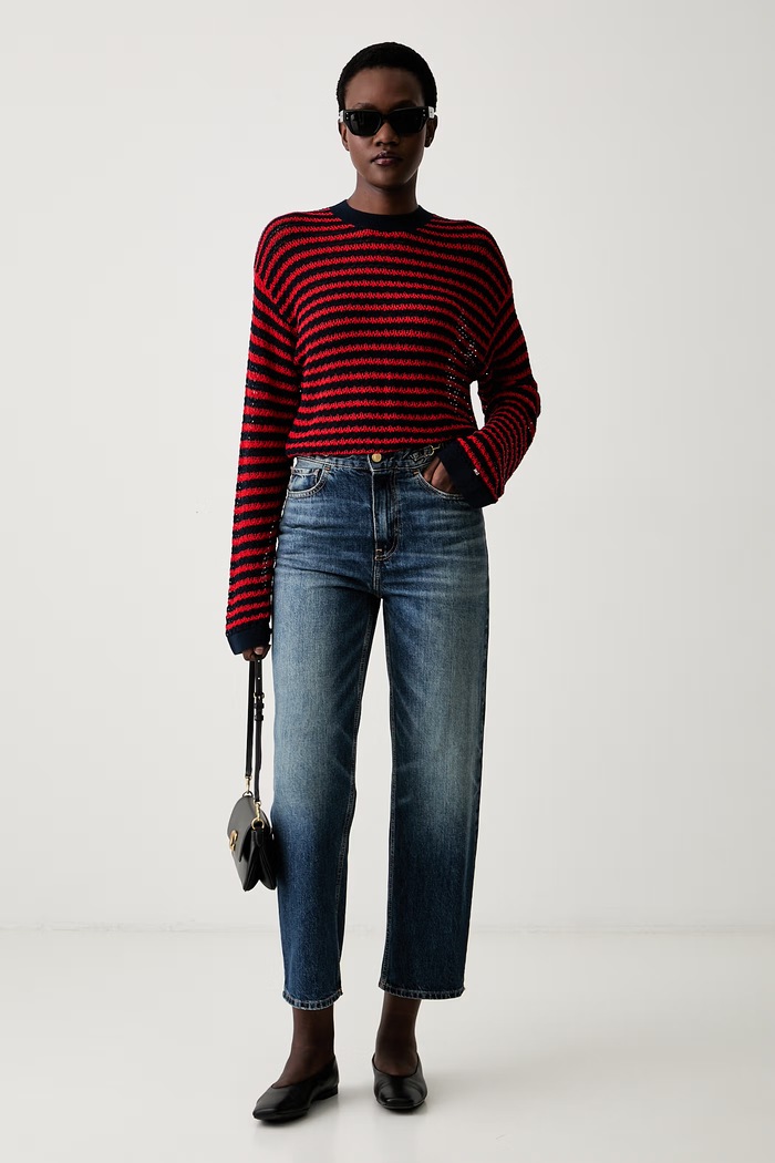 Tommy Hilfiger rifle regularné dámske WW0WW49960 tmavomodrá AW26