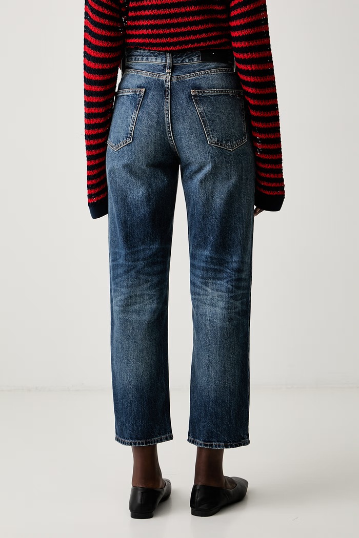 Oblečenie Tommy Hilfiger rifle regularné dámske WW0WW49960 tmavomodrá