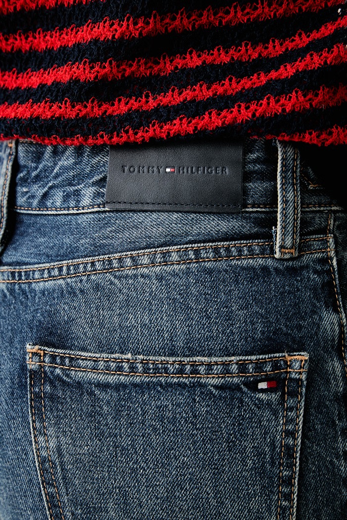 Tommy Hilfiger rifle regularné dámske WW0WW49960 tmavomodrá