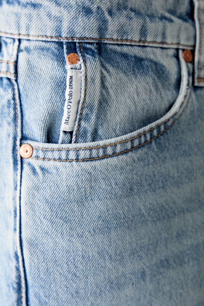 Marc O'Polo jeansy barrel damskie niebieski 5000009774
