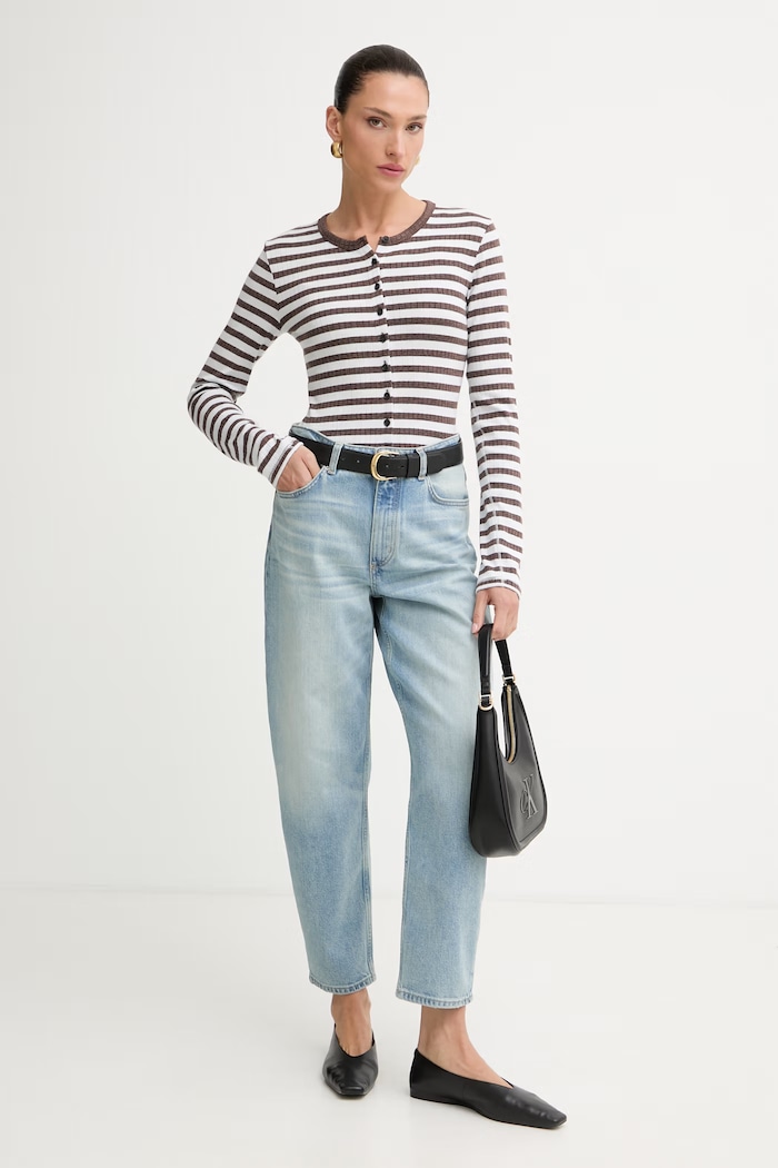 Marc O'Polo relaxed fit traperice za žene 5000014442 plava AW26