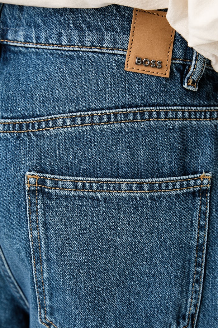 BOSS relaxed fit Γυναικεία CROSSROAD-BF 3.0 μπλε 50564372