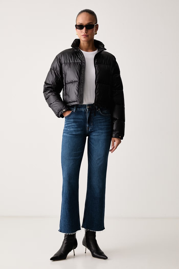 BOSS Orange Jeansy straight damskie C_ANGELA MR 50564436 niebieski AW26