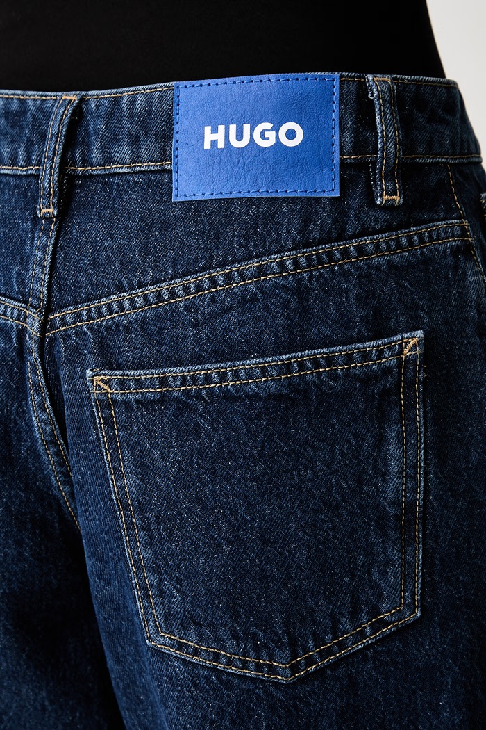 HUGO Blue loose kavbojke ženske Gamala_B modra 50573178