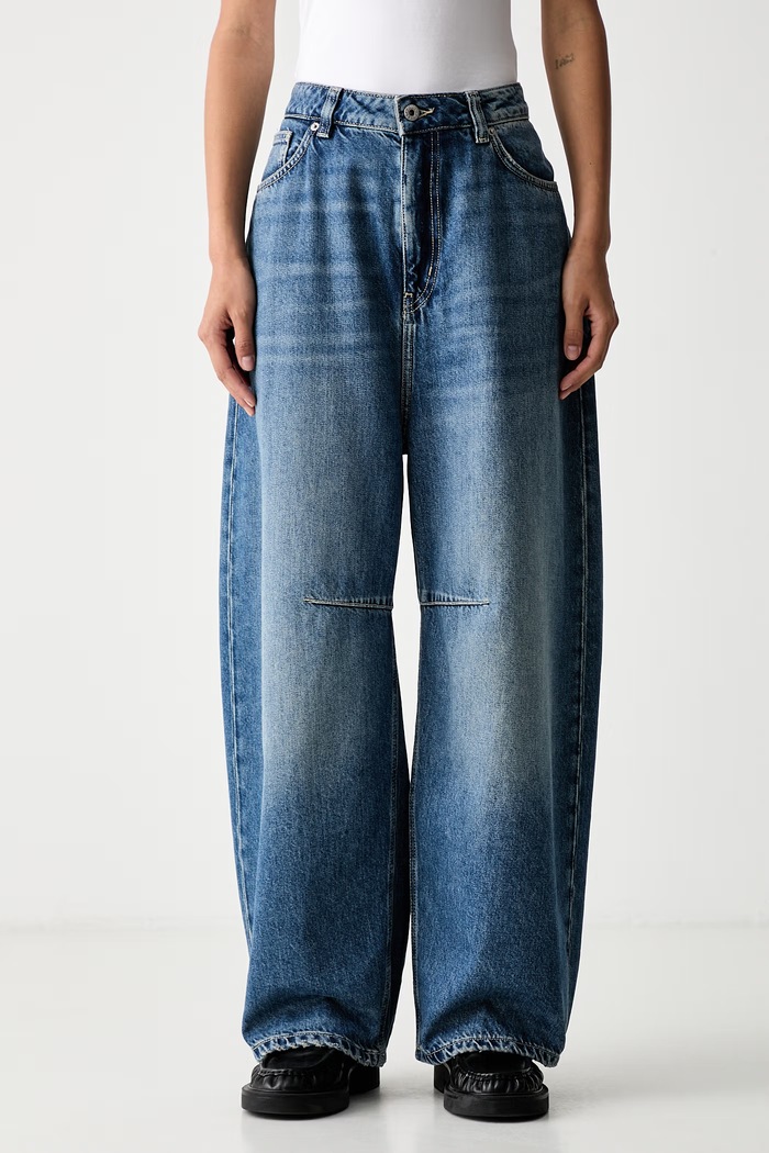 HUGO Blue джинсы relaxed fit для женщин Glide_1_B голубой 50563705