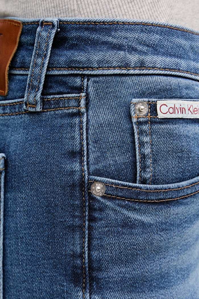 Calvin Klein Jeans rifle skinny dámske modrá LV047G922G