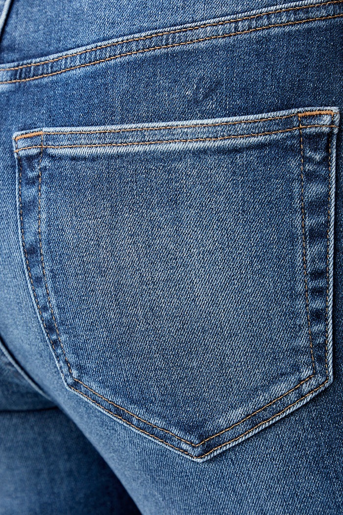 Calvin Klein Jeans rifle flare dámske modrá LV047G917G