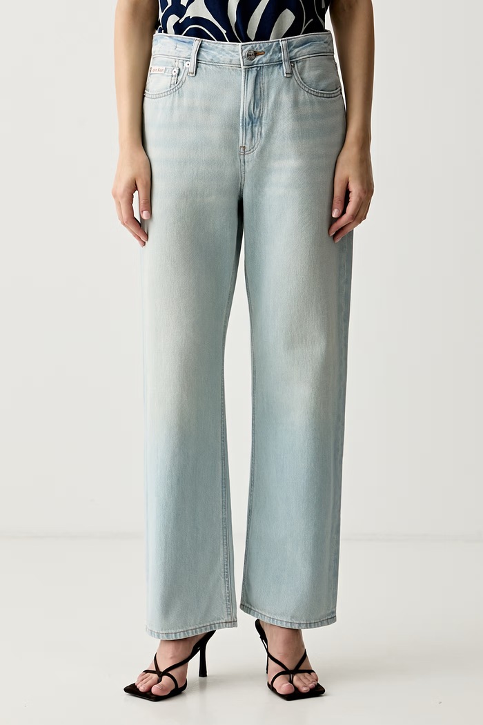Calvin Klein Jeans ίσια γυναικεία μπλε LV047G797G