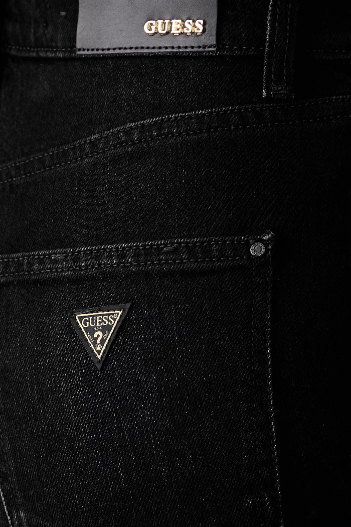 Guess tapered traperice za žene NEW MOM crna W6YA3J.D1544