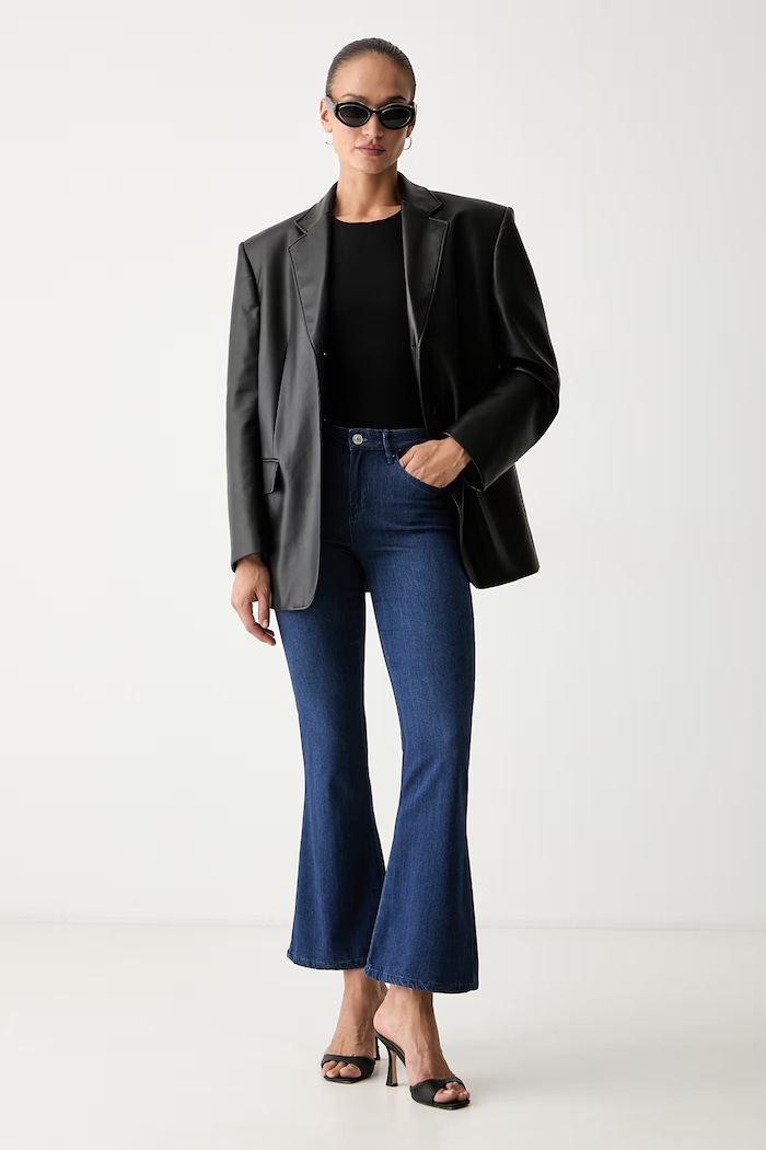 Guess flare Γυναικεία CARTER W6YA12.D1448 σκούρο μπλε AW26