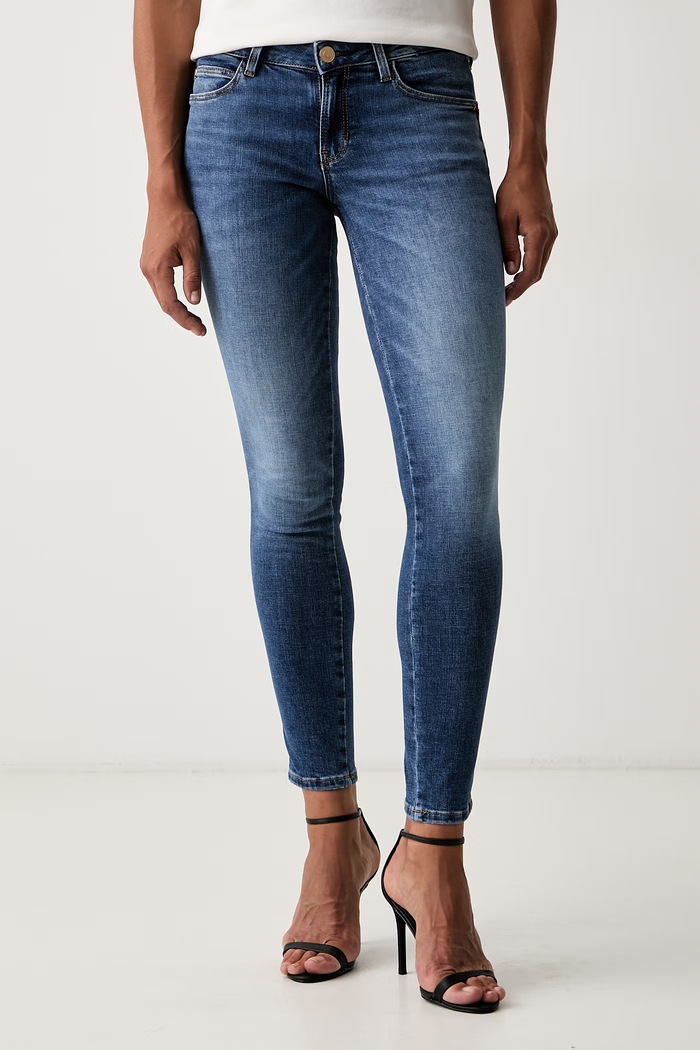 Guess skinny traperice za žene CURVE X plava W6YAJ2.D1583
