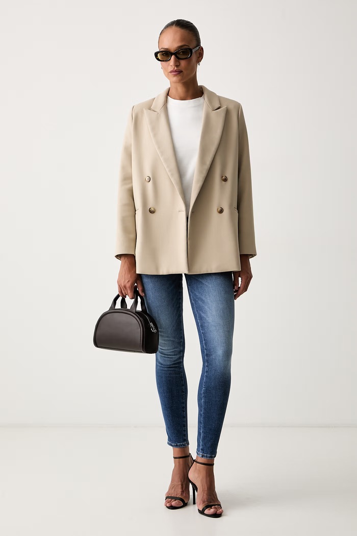 Guess skinny traperice za žene CURVE X W6YAJ2.D1583 plava AW26