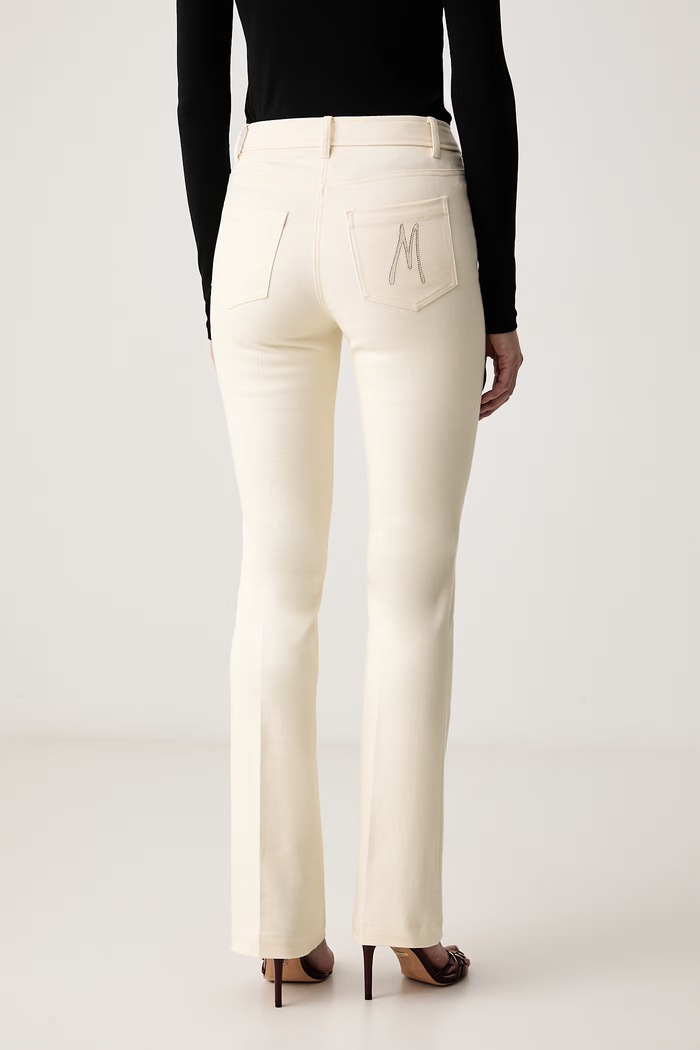 Одяг Marciano by Guess Джинси flare жіночі ALBA G6BB04.W5194 бежевий