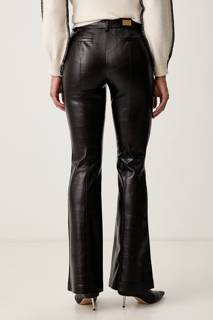 Дрехи Marciano by Guess Панталон с разкроен крачол дамски ALESSANDRIA G6BB01.K6814 кафяв