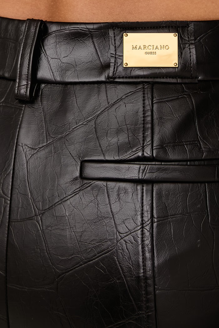 Панталон с разкроен крачол дамски ALESSANDRIA Marciano by Guess G6BB01.K6814 кафяв