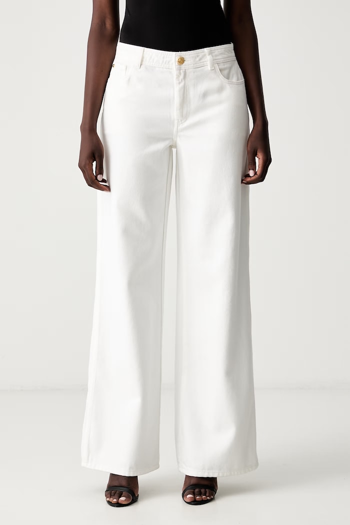 Marciano by Guess джинси wide leg жіночі LAURA бежевий G6YA07.D1778