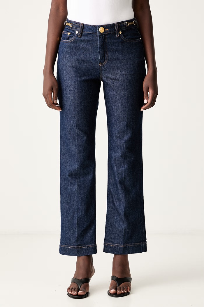 Marciano by Guess rifle straight dámske VICTORY tmavomodrá G6YA03.D1462