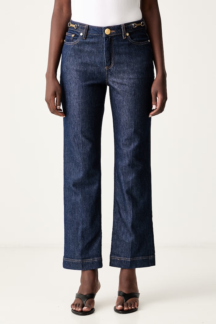 Marciano by Guess rifle straight dámske VICTORY tmavomodrá G6YA03.D1462