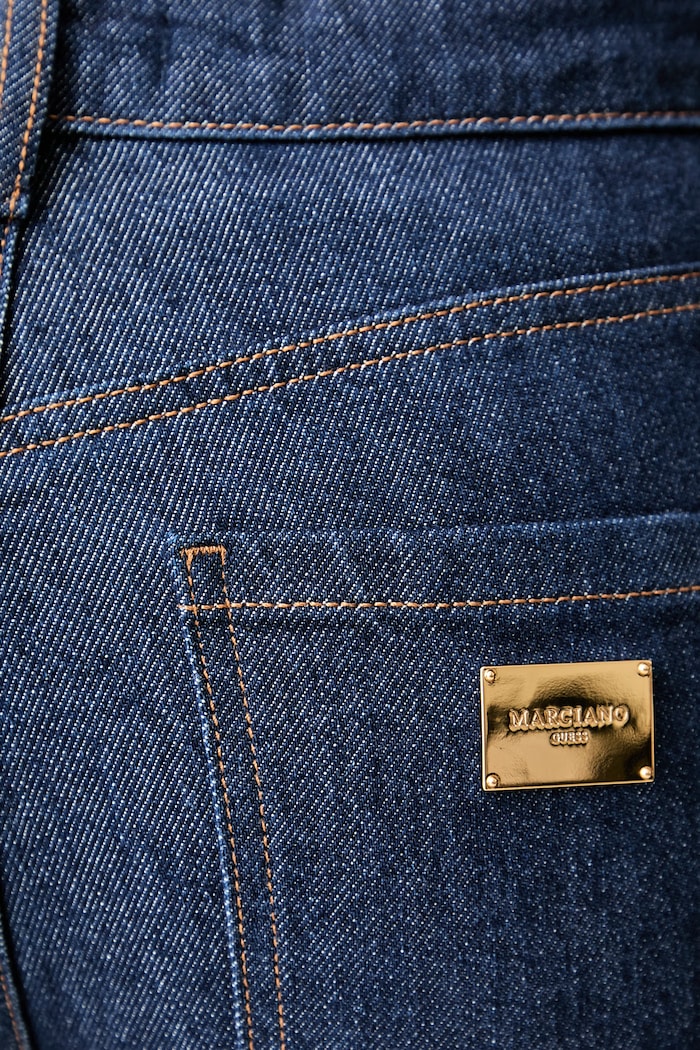 Marciano by Guess rifle straight dámske VICTORY tmavomodrá G6YA03.D1462