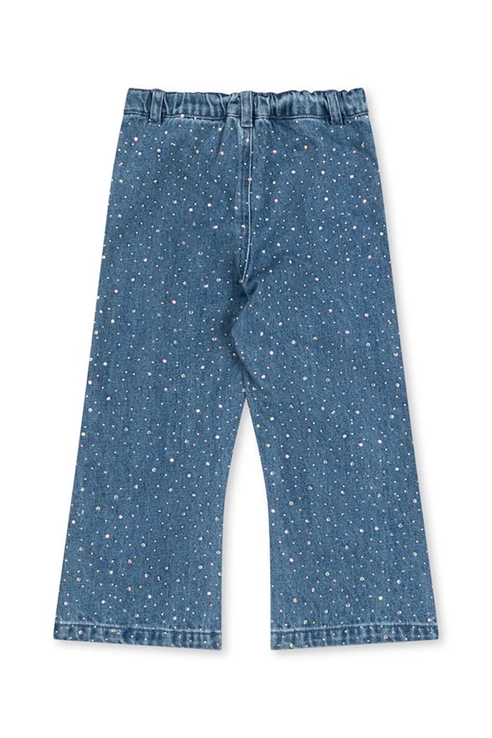 Konges Sløjd Jeansy dziecięce ELBA SPARKLE JEANS GOTS KS106460.9BY2 niebieski AW26