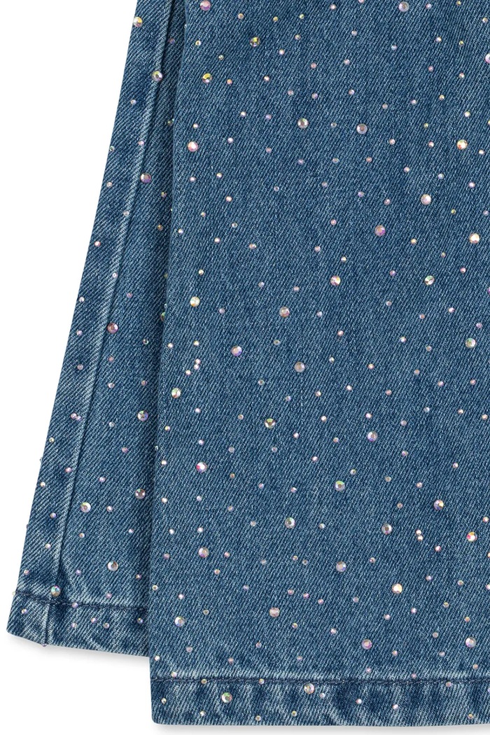 Jeansy dziecięce ELBA SPARKLE JEANS GOTS Konges Sløjd KS106460.9BY2 niebieski